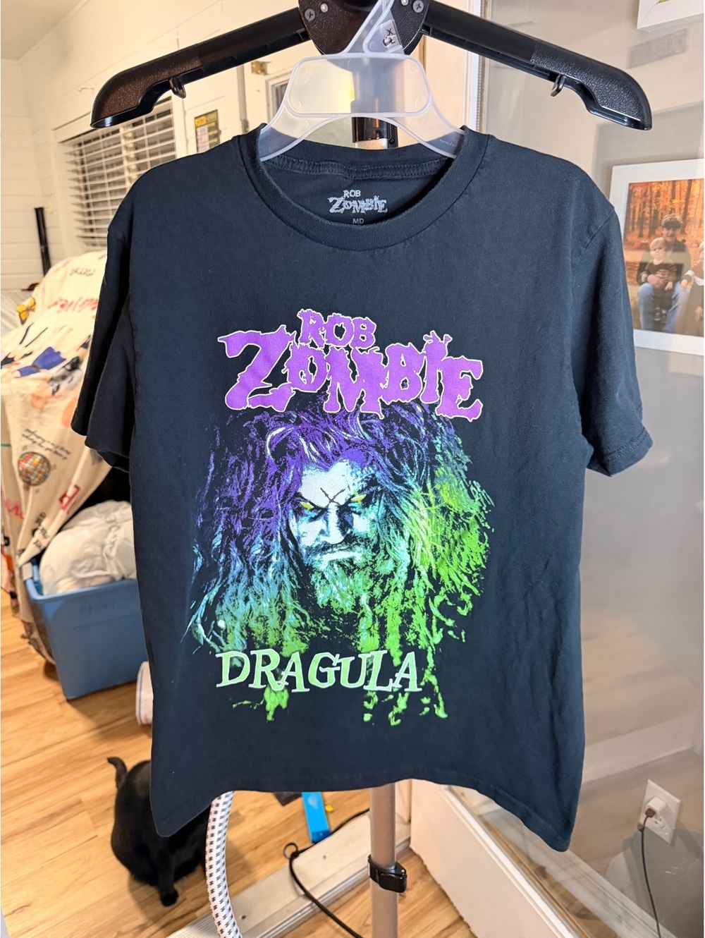Rob Zombie Dragula graphic T shirt black